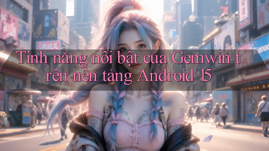 Tính năng nổi bật của Gemwin trên nền tảng Android 15 Tính năng nổi bật của Gemwin trên nền tảng Android 15