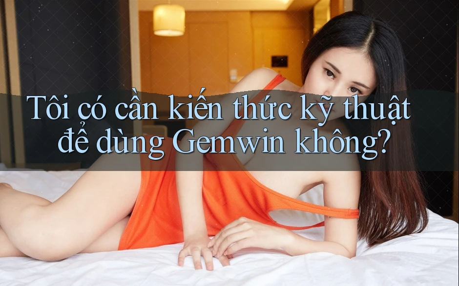 Tôi có cần kiến thức kỹ thuật để dùng Gemwin không?