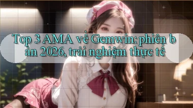 Top 3 AMA về Gemwin phiên bản 2026, trải nghiệm thực tế